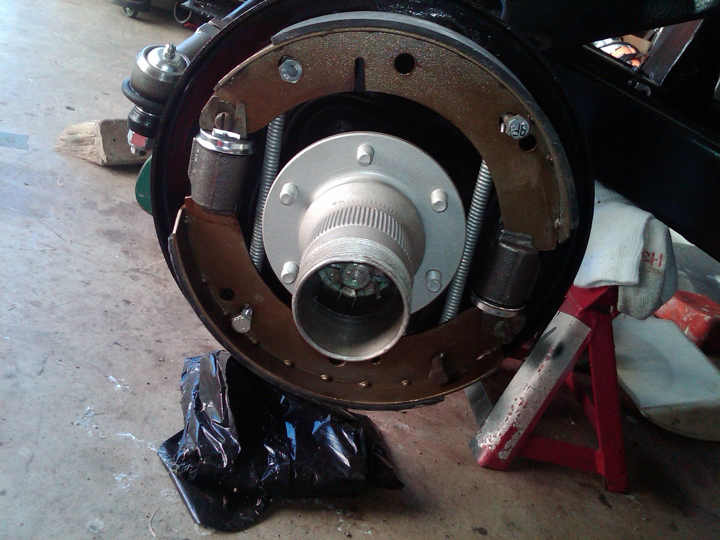 Rear brake springs MGA Forum The MG Experience